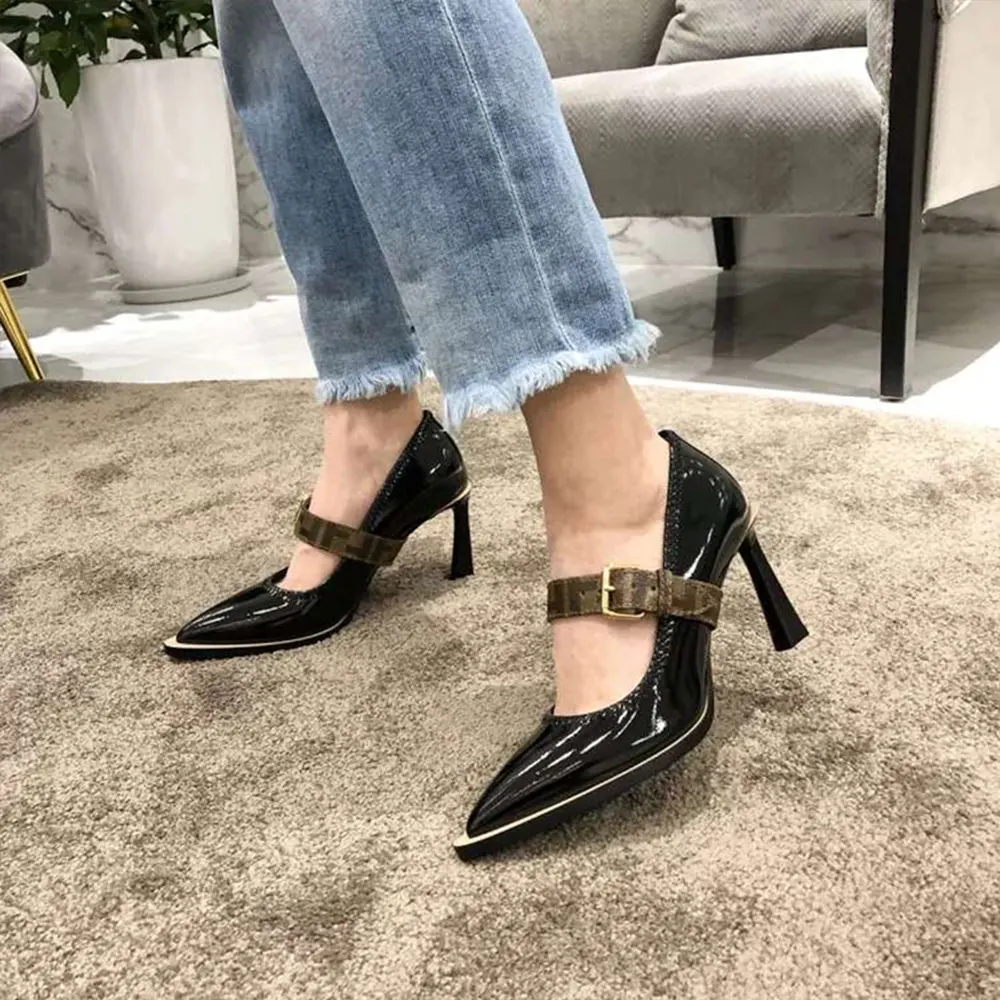 Spring 2020 new women's shoes high heel pointy ladies joker single office | Обувь