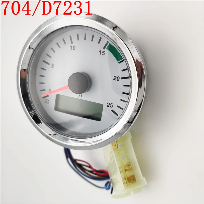Тахометр тахометр 704/D7231 704/50097 для экскаватор загрузчика 3CX 4CX бесплатная