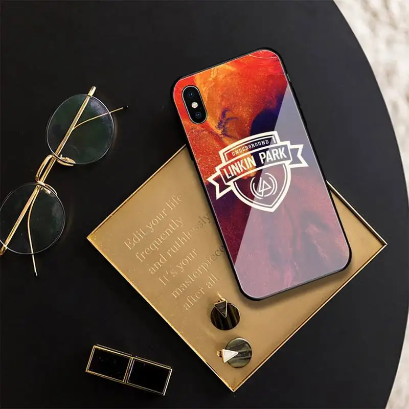 

Linking Rock Park Phone Case For Iphone 11 Pro XR XS MAX 8 X 7 6S 6 Plus Tempered Glass Cove Fundas