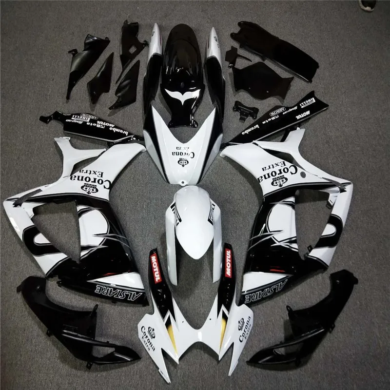 Пластиковый обтекатель для Suzuki GSXR600 GSXR750 GSXR 600 750 K6 2006 Φ 06 07 обтекатели черный и