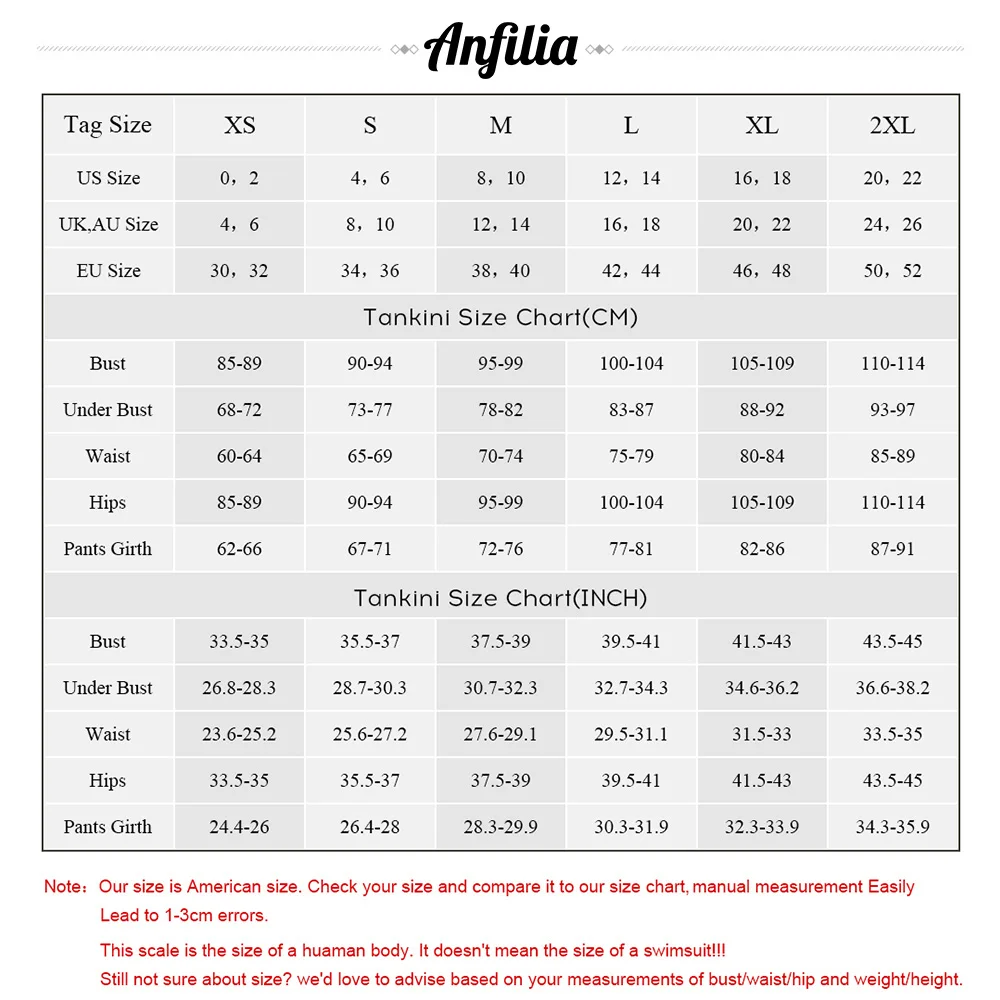 

Anfilia Women Two-piece Tankini Set Ladies Geometric Swimwear Floral Print Adjustable Stripe Swimsuit Bathing Suit Beach Wear