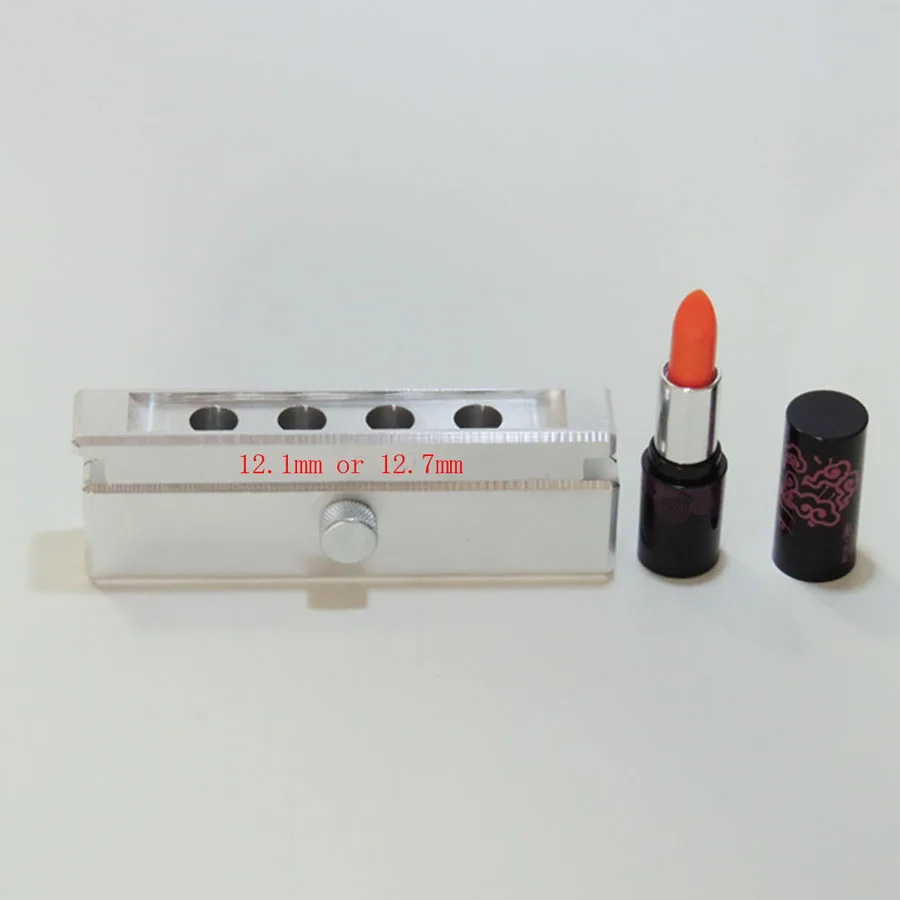 4 полости Алюминий губной помады четыре прессформы 12 1 мм 7 может выполненный по