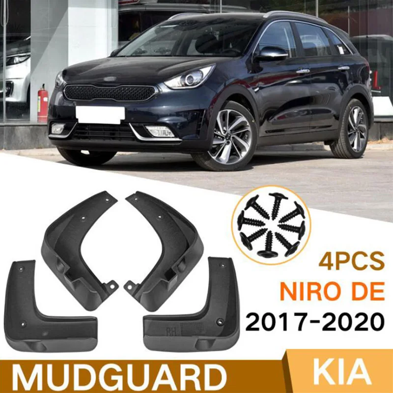 

For Kia Niro DE 2017-2020 Mudflasp Mudguard Fender Mud Flap Guard Splash Car Accessories Auto Styline Front Rear