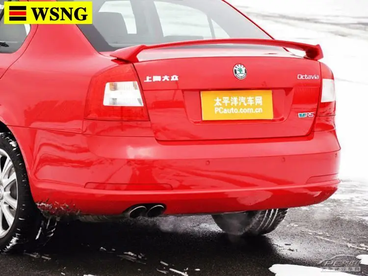 Для Skoda Octavia RS 2007 2008 2009 2010 2011 2012 2013 2014 ABS Пластик Неокрашенный Грунтовка Цвет