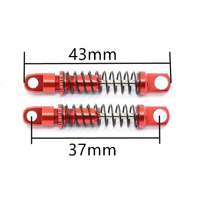 

for XIAOMI Suzuki JIMNY 1/16 RC Crawler Car Parts Metal Shock Absorber with Steering Cup Upgrade Accessories