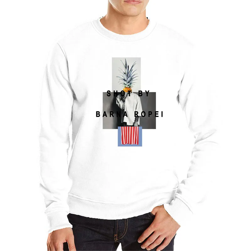 2020 Мужской пуловер с капюшоном Забавный крутой аниме Повседневный свитшот из 100%