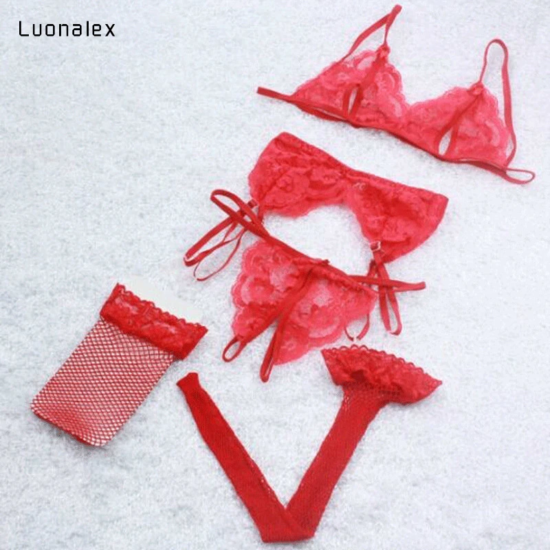Luonalex сексуальное нижнее белье Babydoll Chemise женские сексуальные костюмы интимное