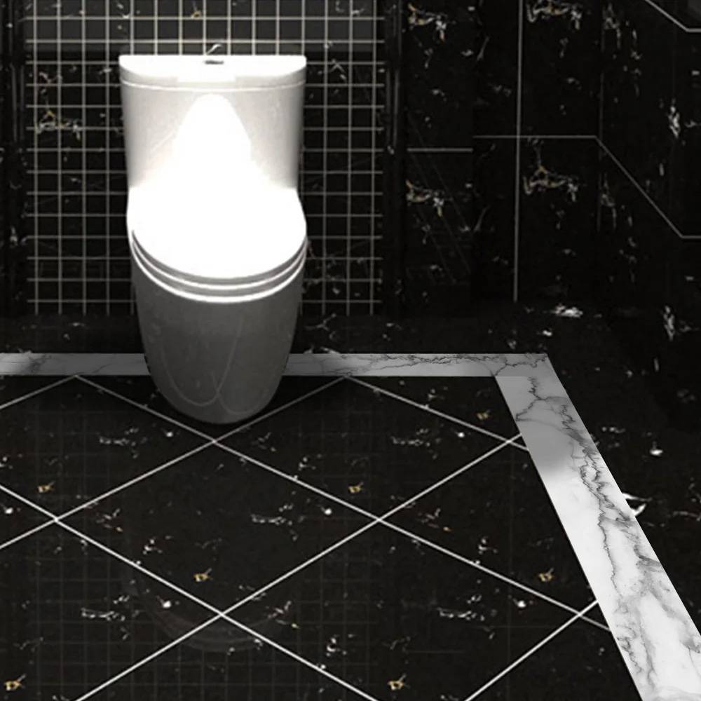 Funlife геометрический узор линии талии белый скандинавский мраморный Кухонный