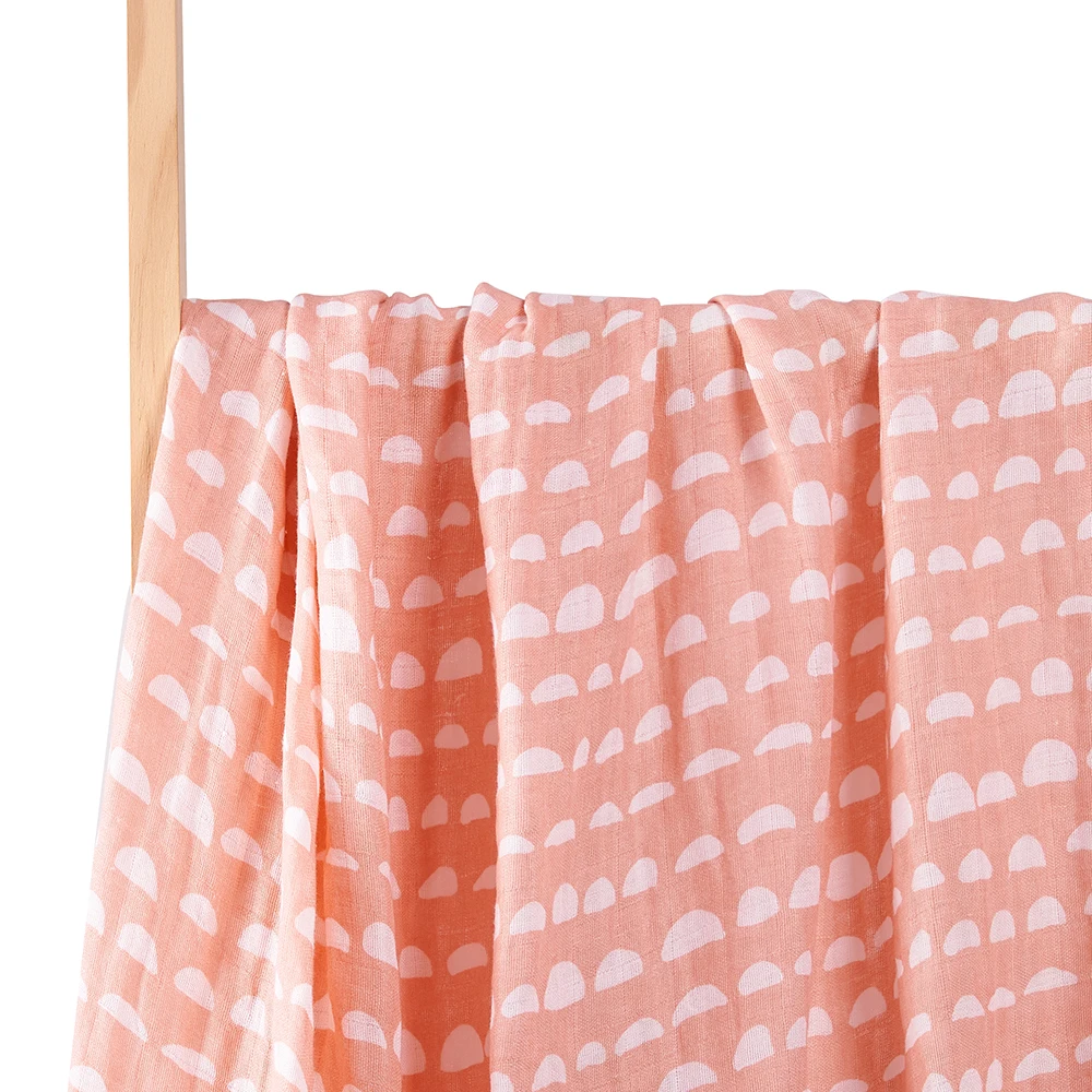 

Kangobaby #My Soft Life# Popular Design Newborn Muslin Swaddle Blanket Baby Stroller Cover 100% Cotton Infant Quilt