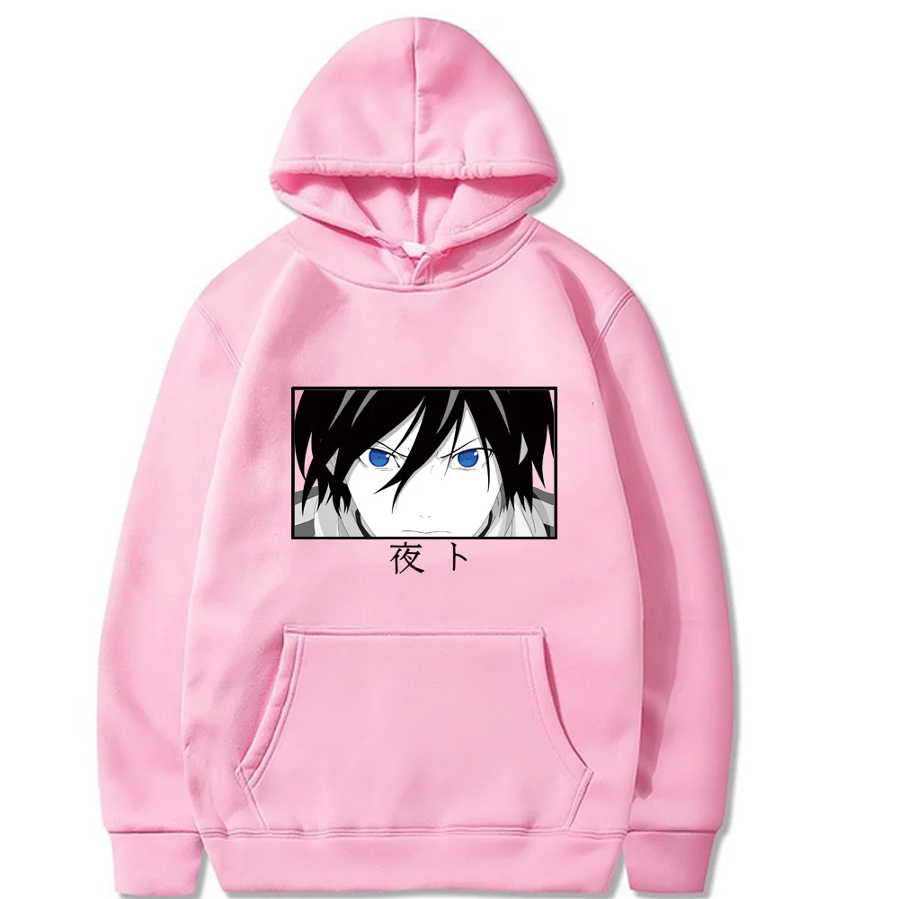 

2021 Noragami Yato Hoodie Pullovers Tops Long Sleeve Loose Hip Hop Uniex Cloth