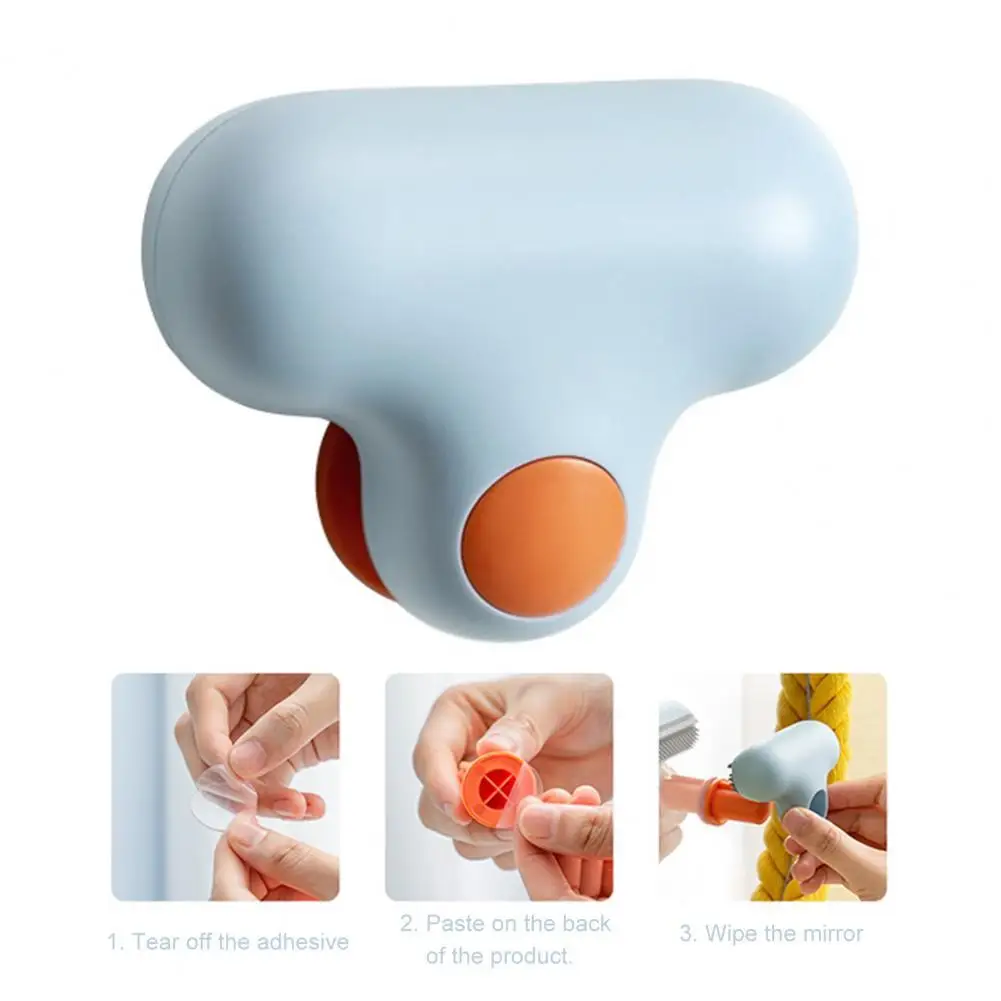 Cute Mirror Cleaner Reusable T-shape Compact Window Glass Brush  Glass Cleaner    Cleaning Brushes