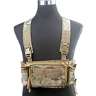 Армейский тактический жилет-переноска, бронежилет, нагрудное снаряжение, винтовка, вешалка для пистолета, подсумок для живота, CRH, аксессуары для охотничьего оборудования 5,56