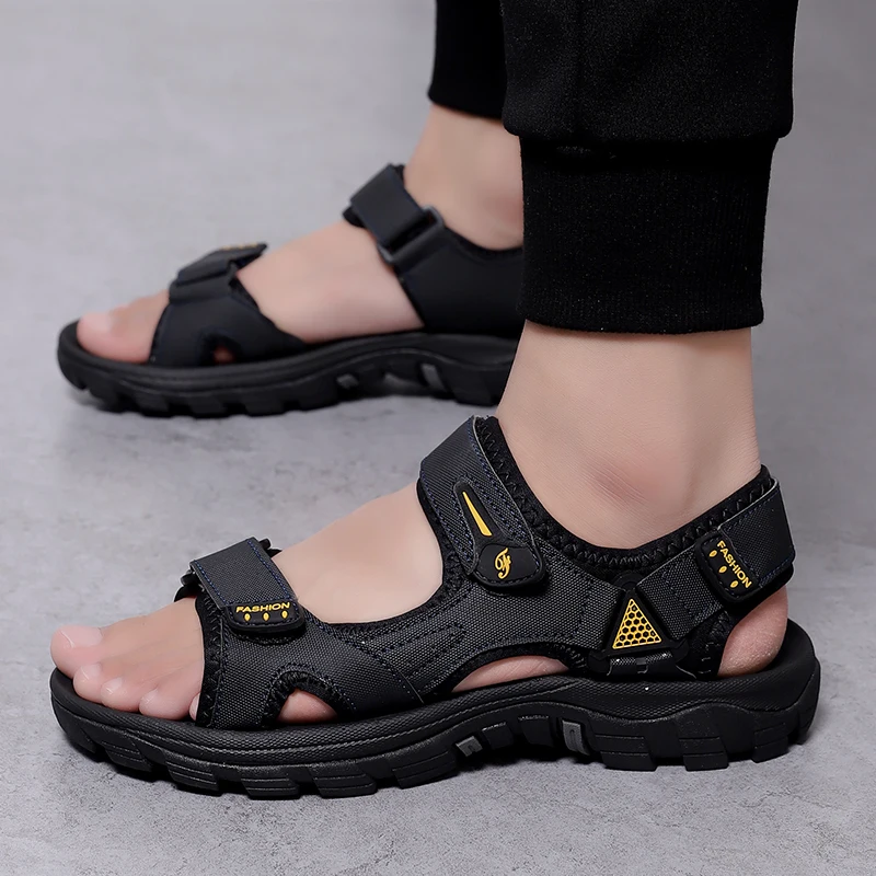 

Sandali Uomo Summer Shoes Men Beach Sandals Rubber Sandles For Sandalia Masculina Outdoor Sandalias De Cuero Para Hombre