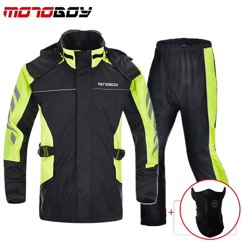 

Motorcycle waterproof Raincoats sets Suits Rain Coats Outdoor Hood Motocross Raincoat Camping Fishing Rain Gear jackets