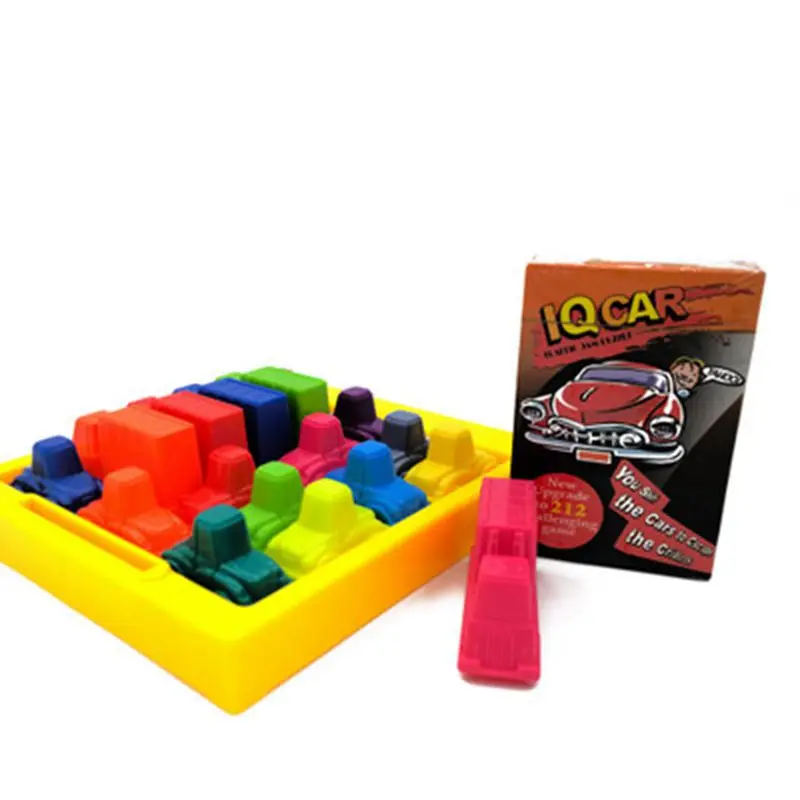 IQ Car Parking Геометрическая головоломка развивающие игрушки для детей 3D пазлы игра
