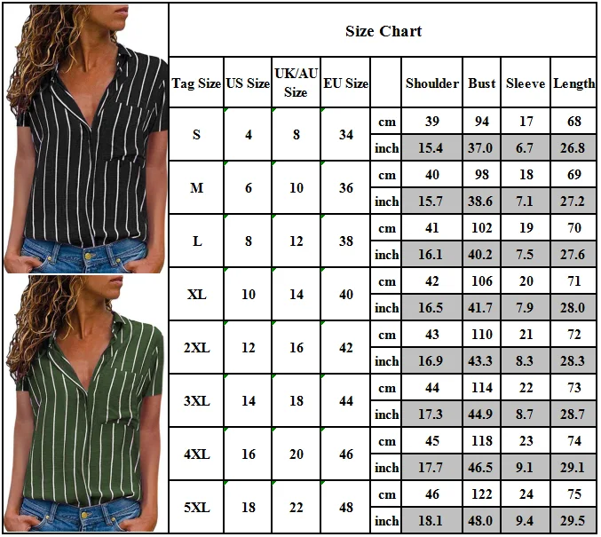 

Womens Plus Size V-neck Short Sleeve Shirts Holiday Casual Loose Blouse Tops