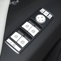 central control panel glass rising window button frame steering wheel sticker auto parts for tesla model x accessories interior