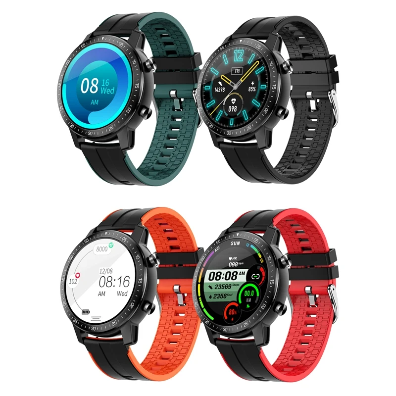 

Smart Watch Custom Watch Face Full Press Screen IP68 Waterproof Smartwatch For Android IOS Phone Fitness Tracker