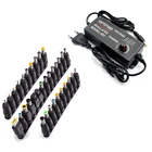 Регулируемый источник питания постоянного тока 220 В до 3 в-24 В, 3 А, универсальный адаптер 3 В, 12 В, 15 В, 24 В с 8 штекерами, 34 штекера, светодиодный одного освещения, трансформатор