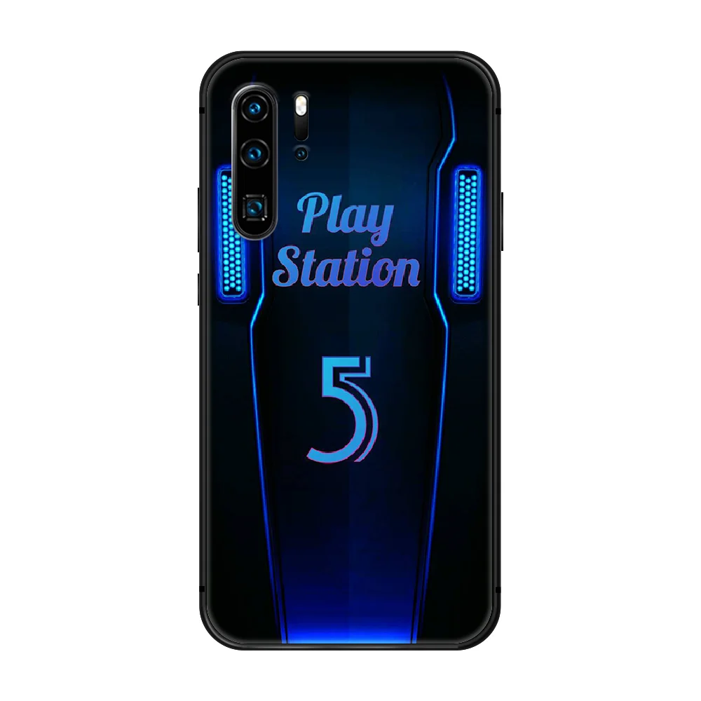 

PlayStation 5 ps Game Phone Case Cover Hull For Huawei P8 P9 P10 P20 P30 P40 Lite Pro Plus smart Z 2019 black hoesjes soft