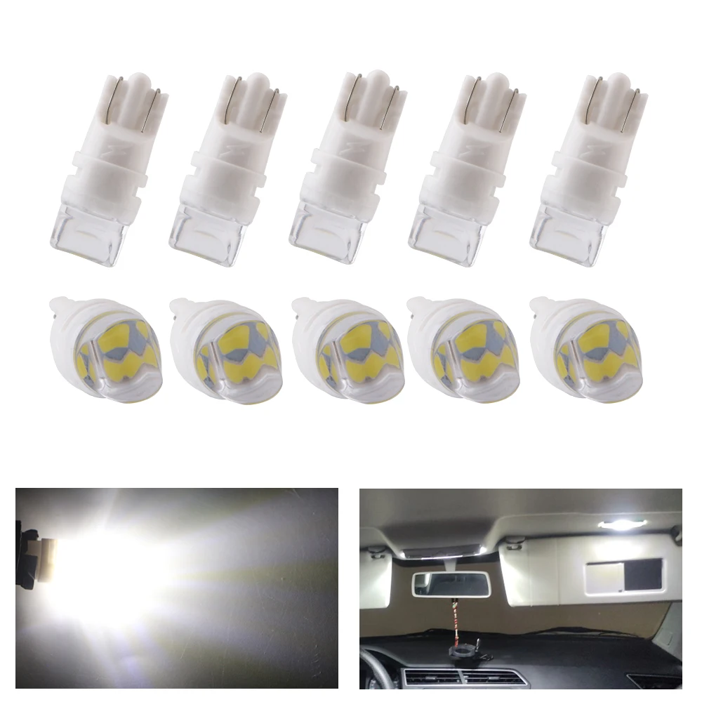 10X DC 12V W5W T10 2835 3 smd LED 194 Автомобильная дверь интерьер светодиодная ширина лампа для