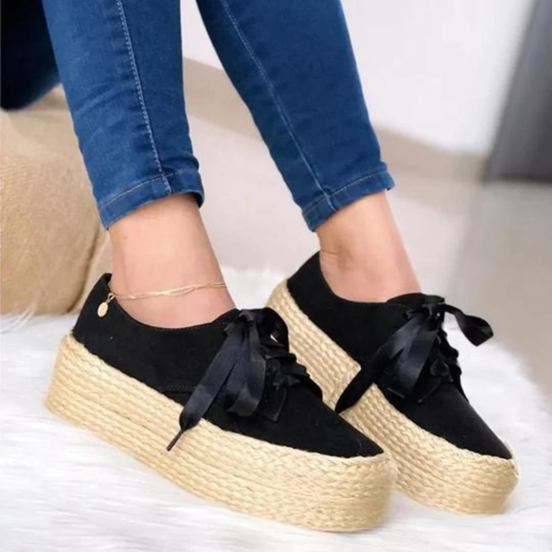 Эспадрильи Модные женские кроссовки Zapatos De Mujer удобная обувь на плоской подошве