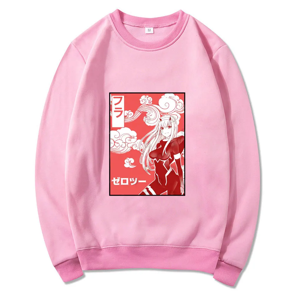 

Zero Two Darling In The Franxx Sweatshirt Hoodies Mens 2020 New Winter Pullover Harajuku Streetwear Casual Hoodies Clothes Men