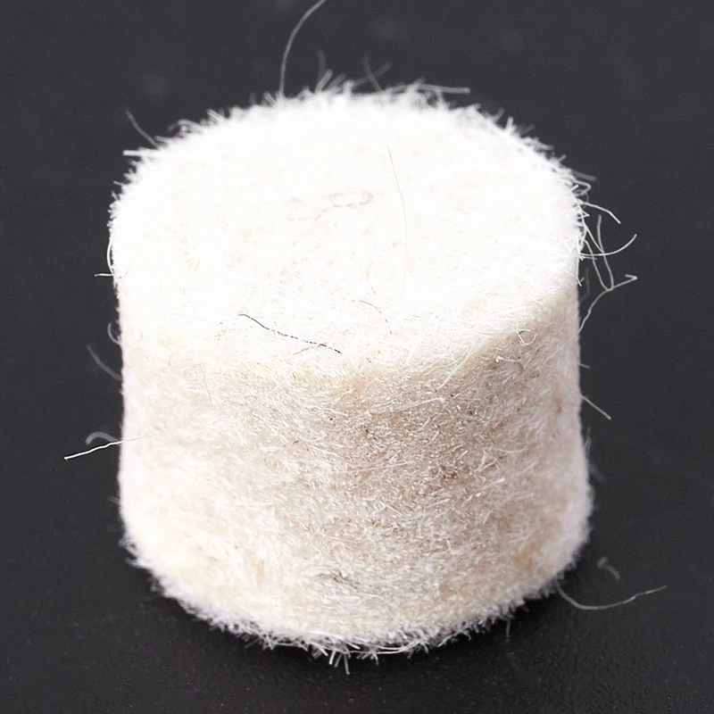 

New 10 Piece Set Of Live Handle Wool Grinding Head Wool Wheel Felt 25Mm Wool Wheel Mirror Polishing Tool