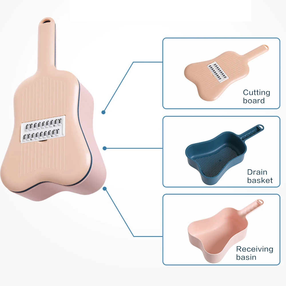 

New Vegetable Cutter Kitchen Accessories Fruit Potato Peeler Carrot Cheese Grater Creative Vegetable Slicer Kitchen Accessories