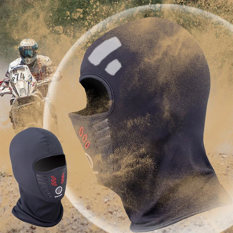 

Motorcycle Cycling Bicycle Balaclava Full Face Mask Neck Summer Riding Mask