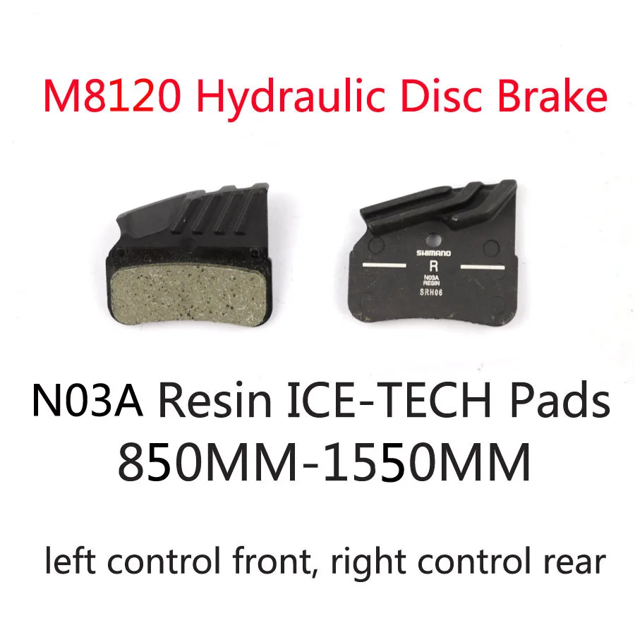 8120 850-1550 ICE SHIMANO DEORE XT M8000 M8100 M8120 тормоз Горный велосипед гидравлический дисковый тормоз MTB ICE-TECH левый и правый 800 мм-1500 мм-1600 мм - Цвет: 8120 850-1550 ICE