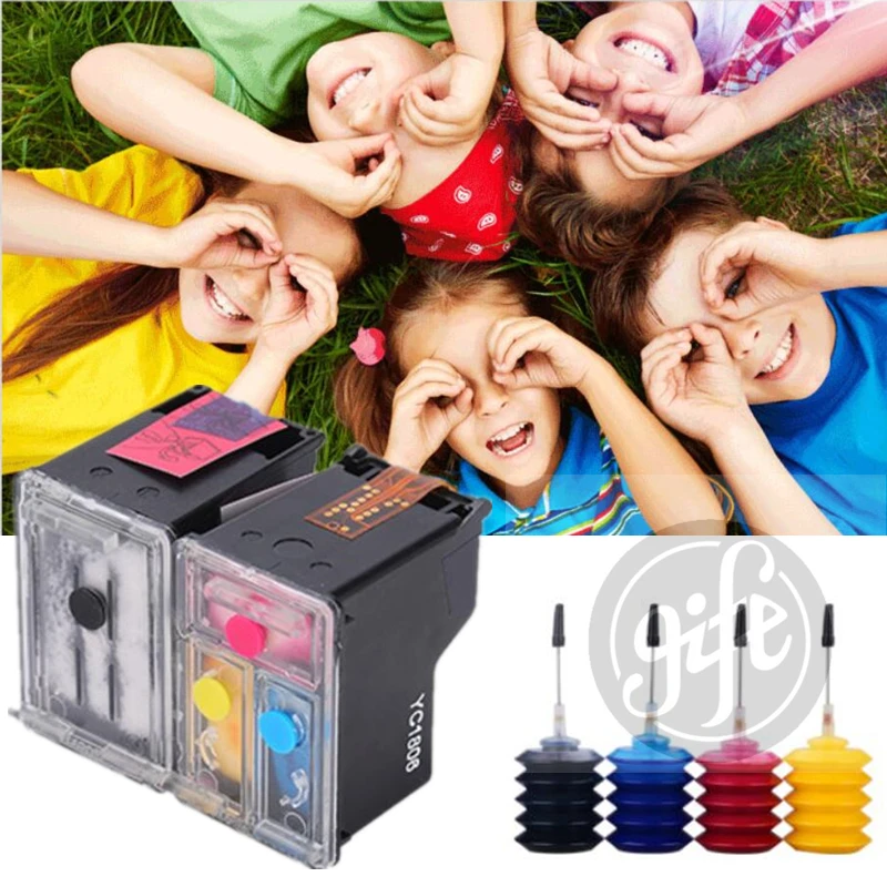 Евро перезаправляемый картридж Замена для hp 302 302XL с чернилами DESKJET 2130 1110 1115 2134 2135