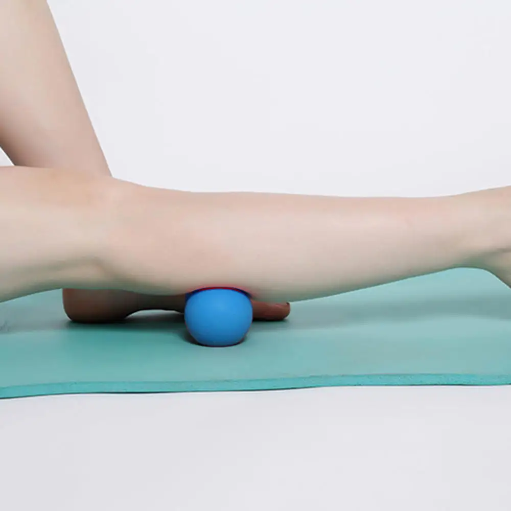 2 шт. арахис Массажный мяч Лакросс фитнес мячи терапия спортзал расслабляющий для