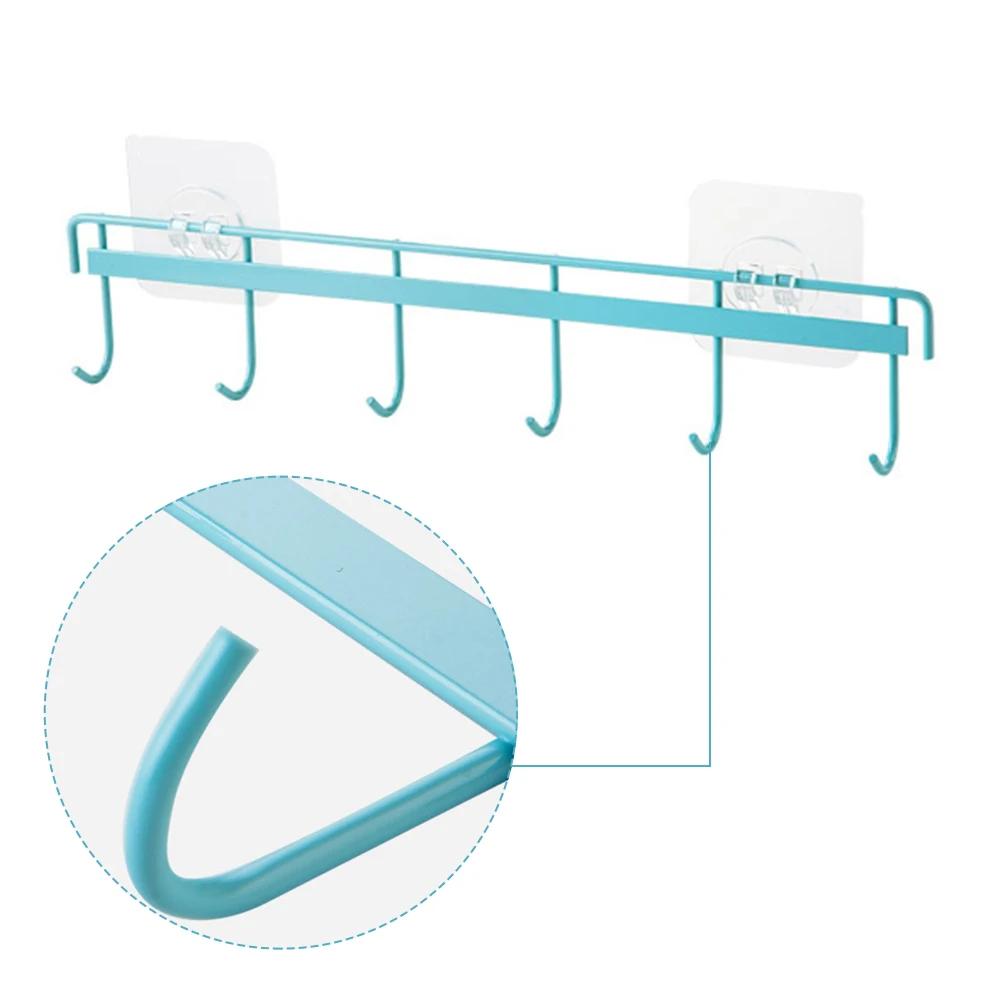 

Kitchen Bathroom For Hanging Adhesive Wall Hooks Rack Modern Easy Install Space Saving Closet No Drilling Home Clothes Hanger