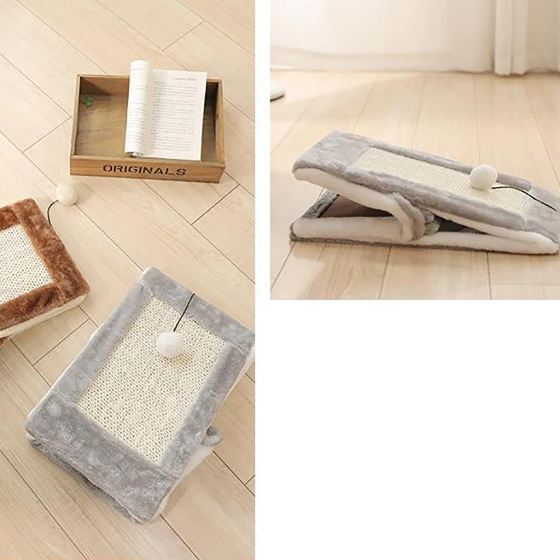 Когтеточка для кошек доски натуральная пойманная игрушка маленькие домики