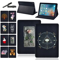 for apple ipad air 4air 2 air 3 air1 tablet case anti dust leather protective shell free stylus