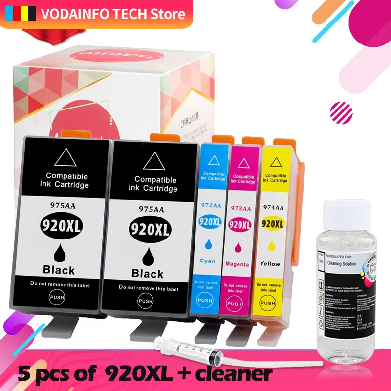 Compatible 920XL 920 XL ink cartridge for HP Officejet 6000 6500 6500A 7000 7500 7500A printer cartridges | Компьютеры и офис
