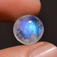 white rainbow 1 7ct cabochons gemstone blue flash loose rainbow moonstone gems