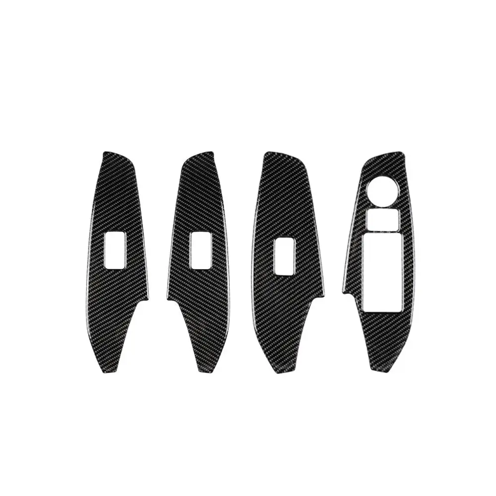 For MAZDA 3 Axela accessories decorate carbon fiber Windows Control Panel automotive interior trim stickers2014 2017 2018 | Автомобили и