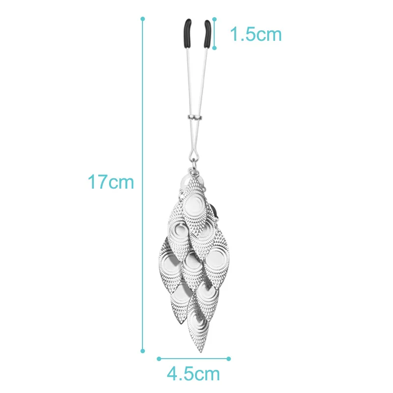 1 пара Нержавеющая сталь зажим для сосков Секс игрушки ниппель зажимы взрослых