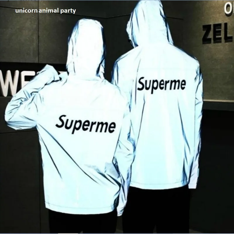 Светоотражающее пальто унисекс 3 м должно добавить роль ветра уличный