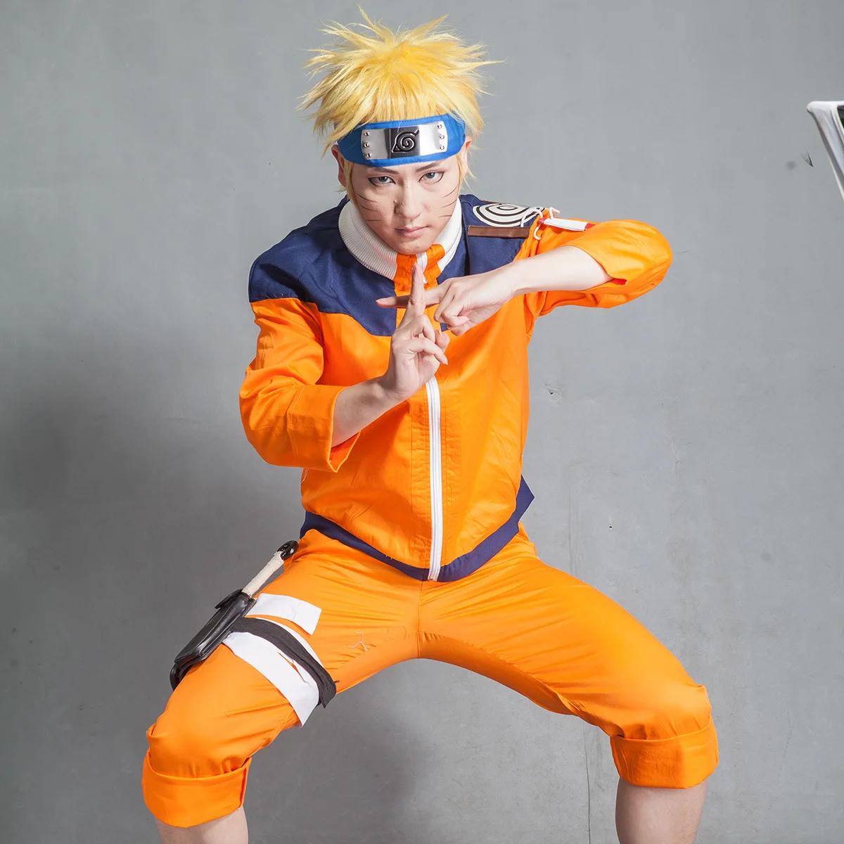

Uzumaki Cosplay Costume Anime Uzumaki Adult Costume Cartoon Costume Men's Show Suit Set Jacket Trousers Adult Halloween