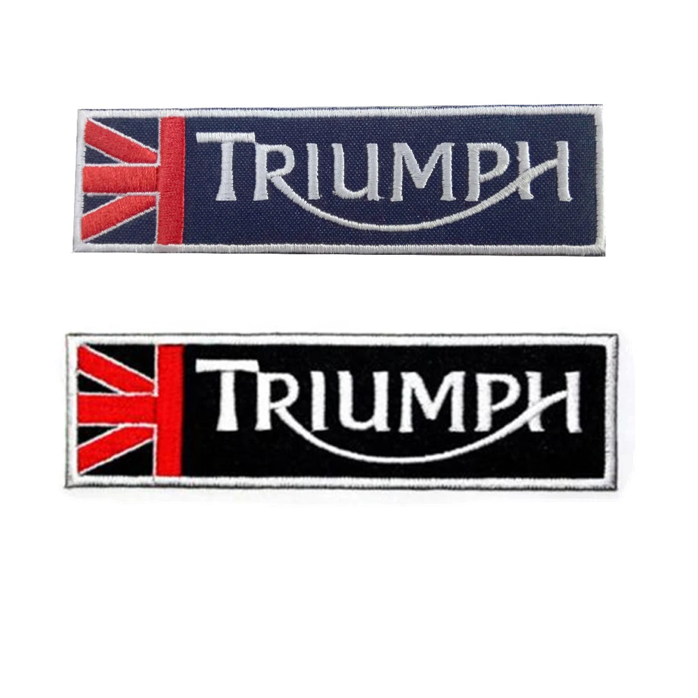 Clothes patch Kinds of Triumph British Vintage Motorcycle Biker Shirt Jacket Cap Classic iron on patches