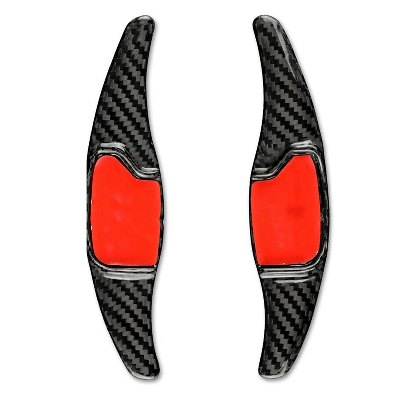 

Steering Wheel Paddle Shifter Cover Carbon Fiber for Ford Mondeo Taurus