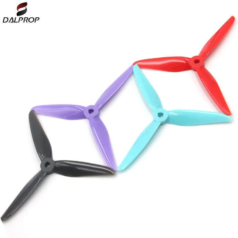 

Пропеллер DALPROP CYCLONE T5146.5 CW CCW 5,1 дюйма с 3 лопастями для первого человека, гоночный Дрон, Квадрокоптер, обновленная версия