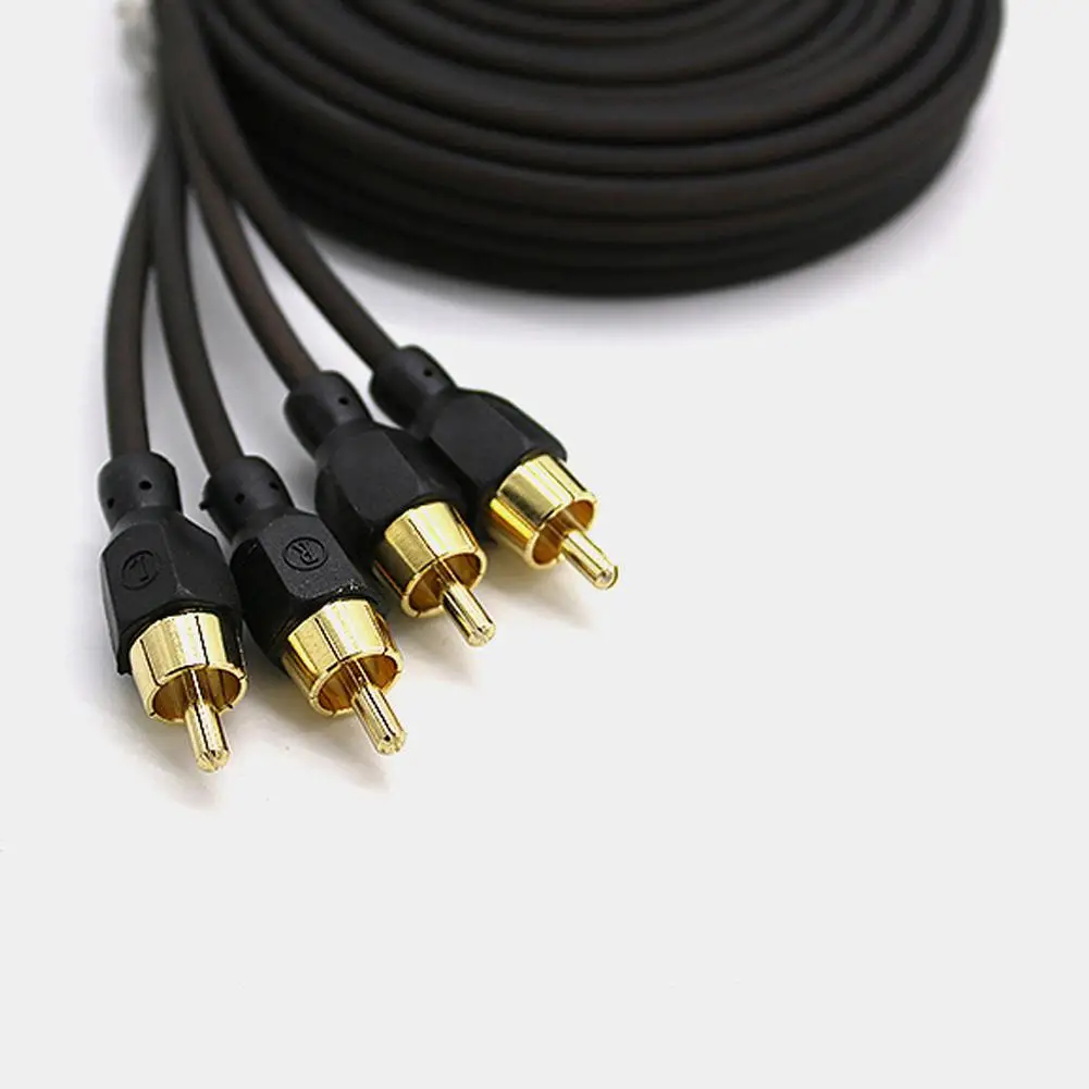 GloryStar аудио провод кабель усилитель RCA ТВ DVD сабвуфер динамик Hifi кабель|Кабели