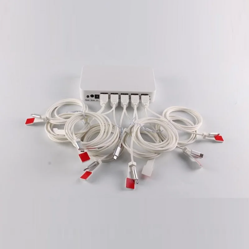 Mobile Phone 10 Ports Security Alarm Controller Cell Anti Theft Display Holder Stand | Безопасность и защита