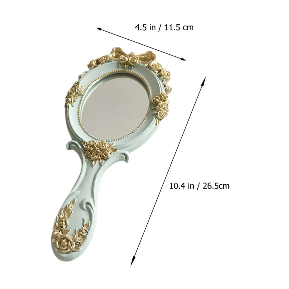 

1Pc Style Handheld Mirror Cosmetic Mirror Home Makeup Tool