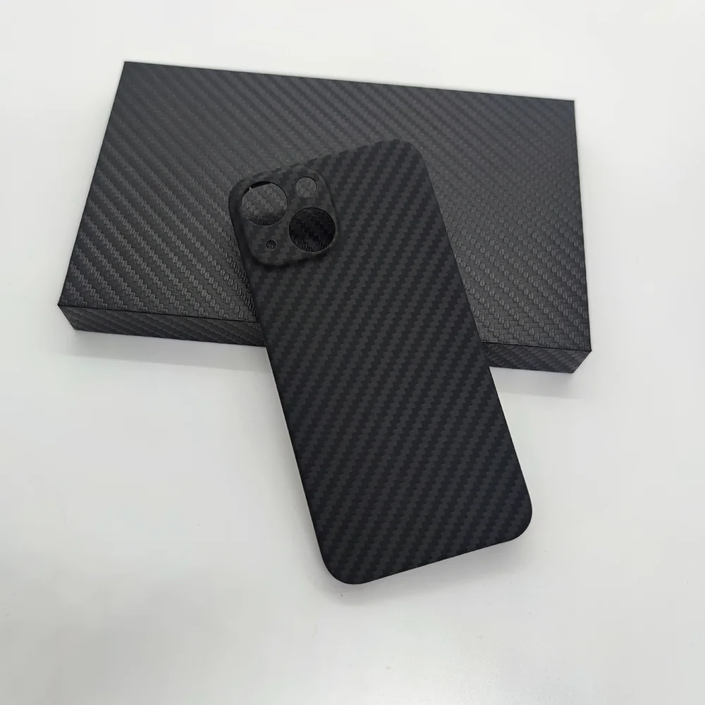 Funda de fibra de carbono para iPhone, protector ultrafino para tel&eacute;fono iphone 13 pro max, mini 13 pro-5