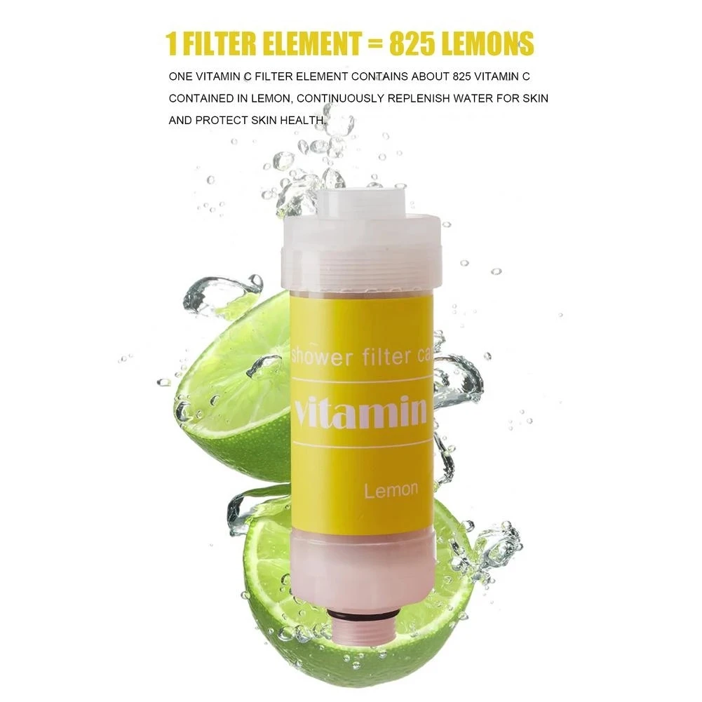 Фильтр для душа с витамином C смягчитель хлора и воды лимон Lanvender насадка фильтр